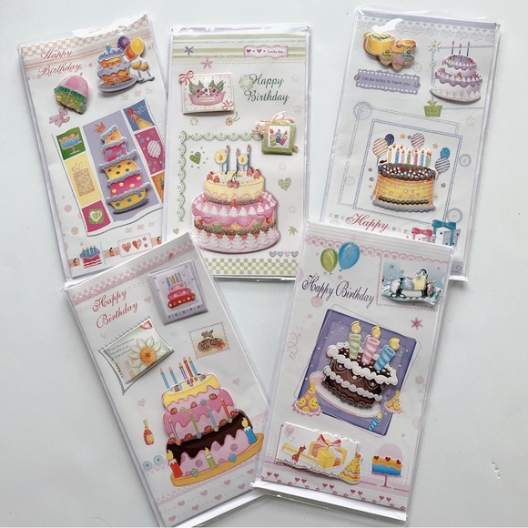 New $1/ea Holiday Birthday Card Selected Patterns Bundle BNIB - Picture 3 of 12